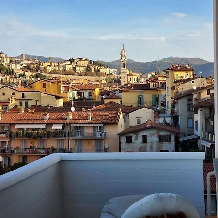 "La Me Ca" Intero Appartamento In Centro Con Vista Sui Colli Bergamo Exteriér fotografie